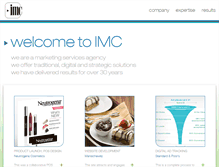 Tablet Screenshot of imc-nj.com